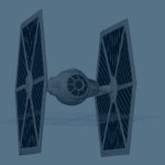 navicella spaziale tie fighter